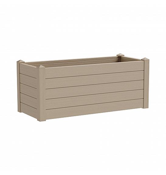 Žardinjera TRAMA  L100 H40 ; ALMOND ; Trama
