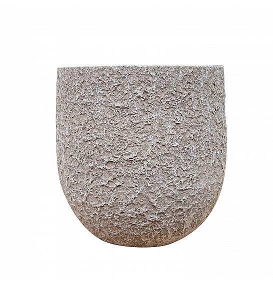 Lonec keramični Delta rjav 18 cm