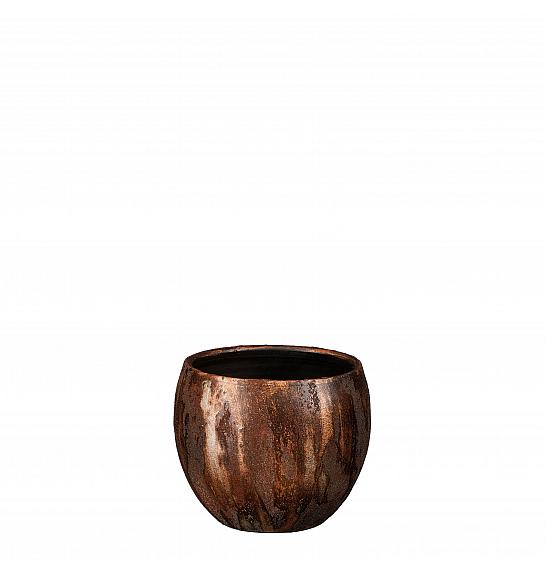 Okrasni lonec Roel rust Ø14 h.13 cm