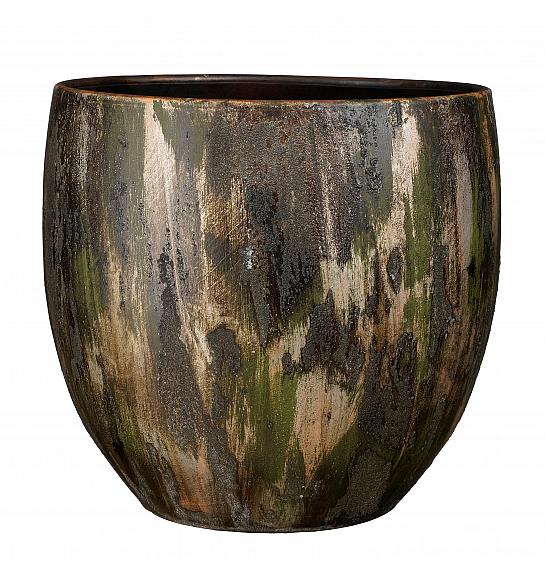 Okrasni lonec Roel d. green Ø34 h.34 cm