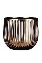 Okrasni lonec Pablo bronze ribble - L