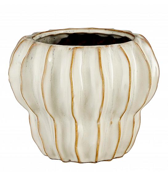 Okrasni lonec Altea white Ø18 h.13,5 cm