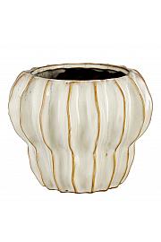 Okrasni lonec Altea white - M