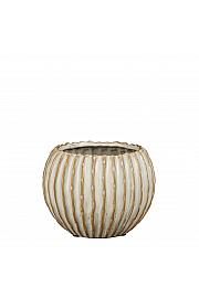 Okrasni lonec Jovi white - S