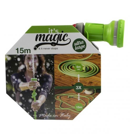 SET MAGIC SOFT Raztegljiva zalivalna cev 5/8'' 15 metrov