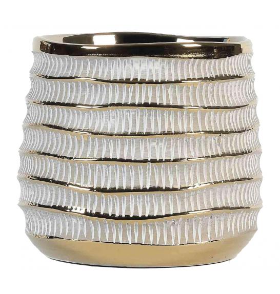 Okrasni lonec Daphne Gold D14,5 H13