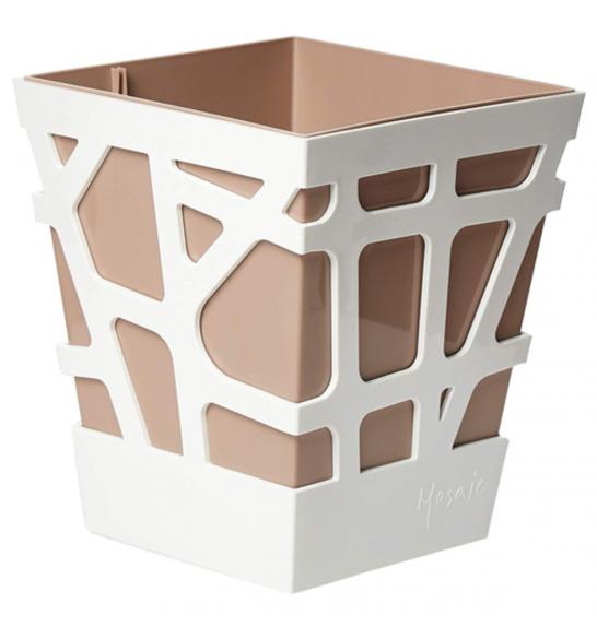 MOSAIC QUADRO 17 white/powder