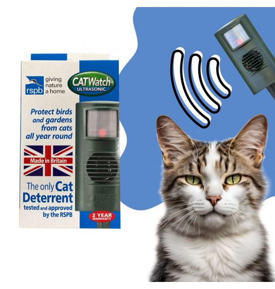 Catwatch - STOP MAČKE elektronski odganjalec mačk