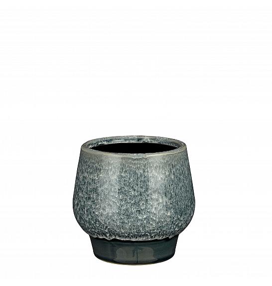 Okrasni lonec Monta d. blue Ø13 h.12 cm