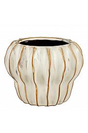 Okrasni lonec Altea white - S