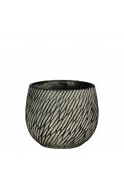 Okrasni lonec Elio anthracite - S