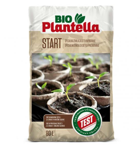 Bio Plantella Start zemlja za potaknjence 20 l